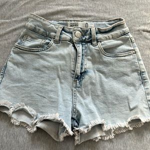 Denim Shorts - High Waisted